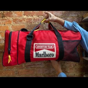 🚬 Vintage Marlboro Gym Bag - 90’s Collector Item